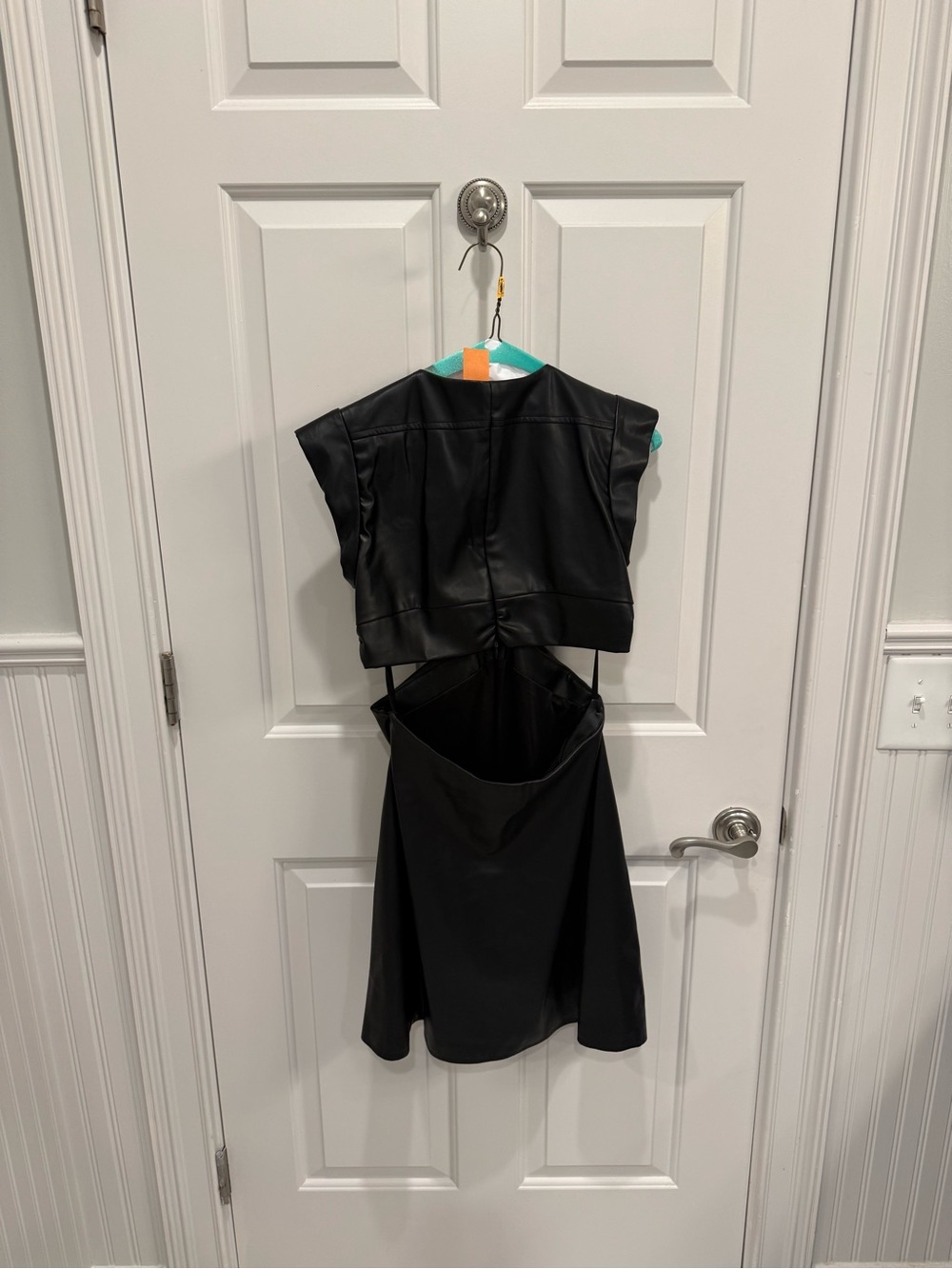 Jason Wu Leather Mini Dress - Picture 4 of 5